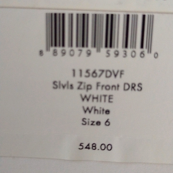 Diane Von Furstenberg Sophisticated Classic Stretchy White Gold 🎁 NWT $548 - Picture 8 of 10